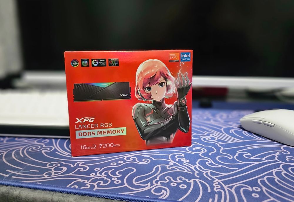 Оперативная память ADАТА XPG Lancer RGB [AX507200C3416G-DCLARBK] 32 ГБ