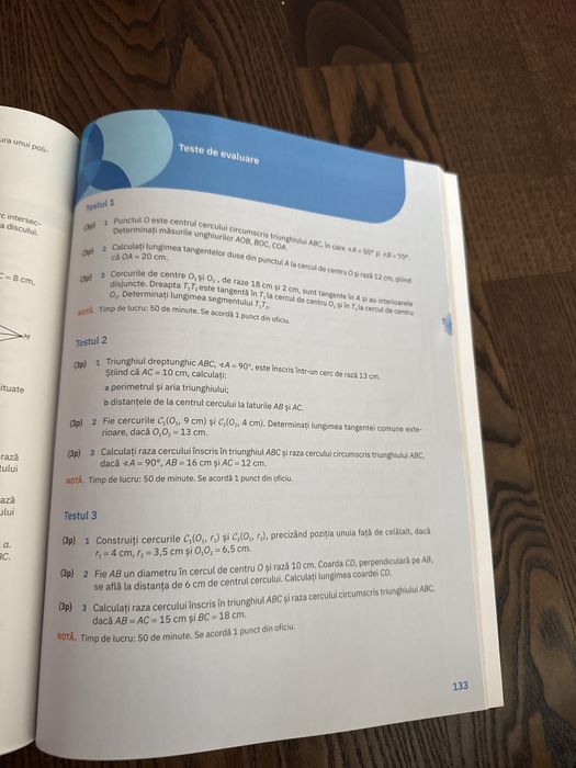 Manual Matematică clasa a VII-a semestrul I – Art Educational