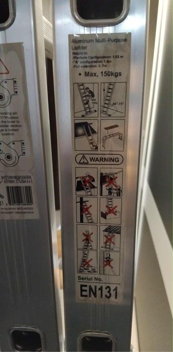 Алуминиева стълба до 450см