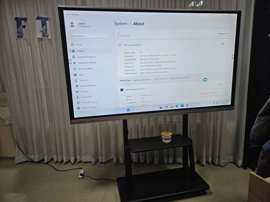 Interaktiv panel  / Интерактивный панель