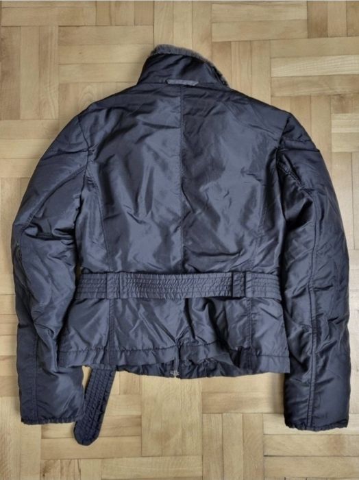 Geaca Brema, groasa, iarna - femei, Blană iepure + Pene gâscă - 44 / L