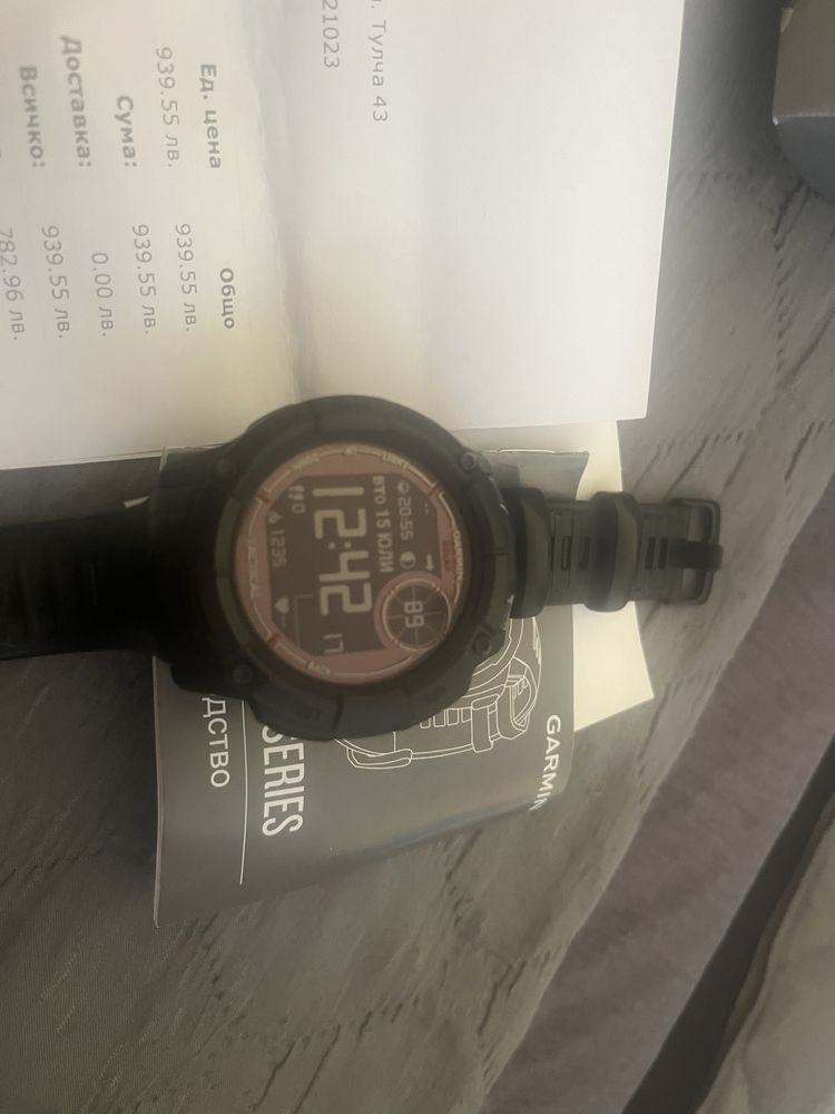 Часовник Garmin instinct 2x solar tactical