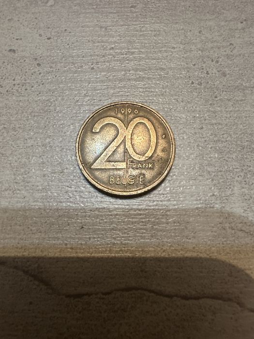 Монета Бельгии 1996г