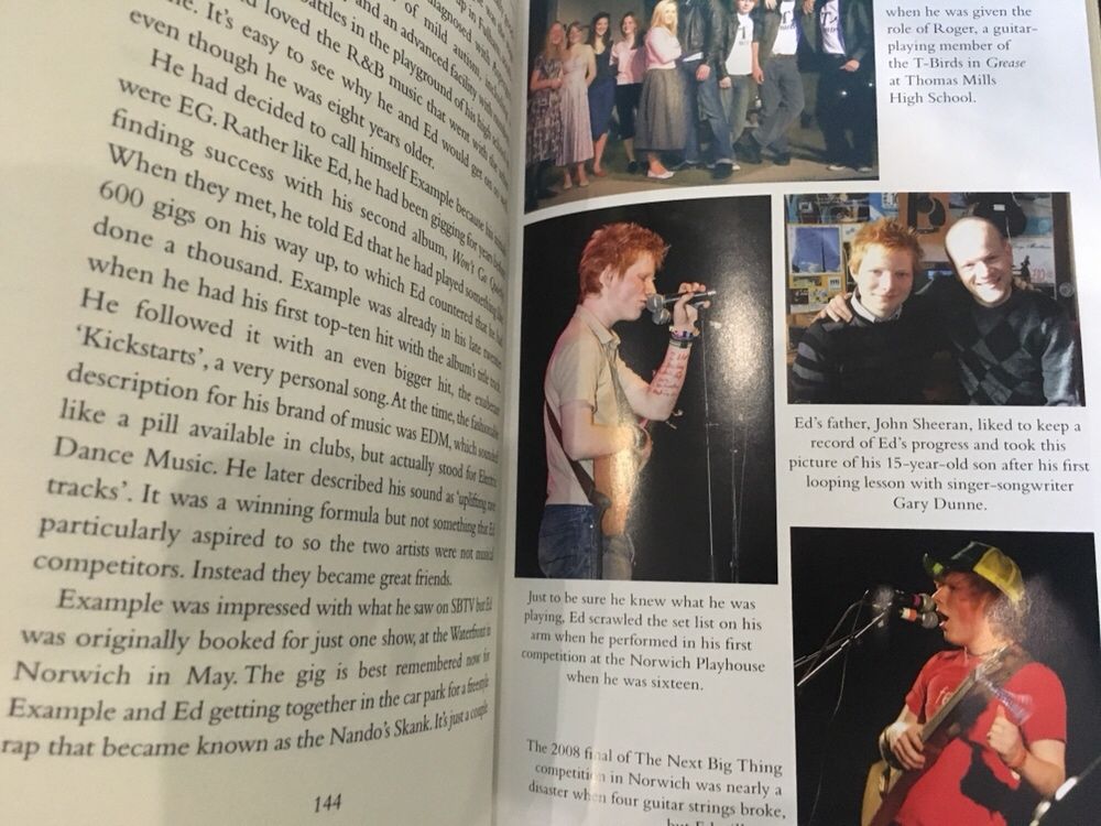Книги Ed Sheeran / Professor Green - Lucky / Книга Dermot O'Leary - Th