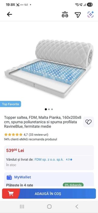 Vqnd topper nou nu  fost utilizat