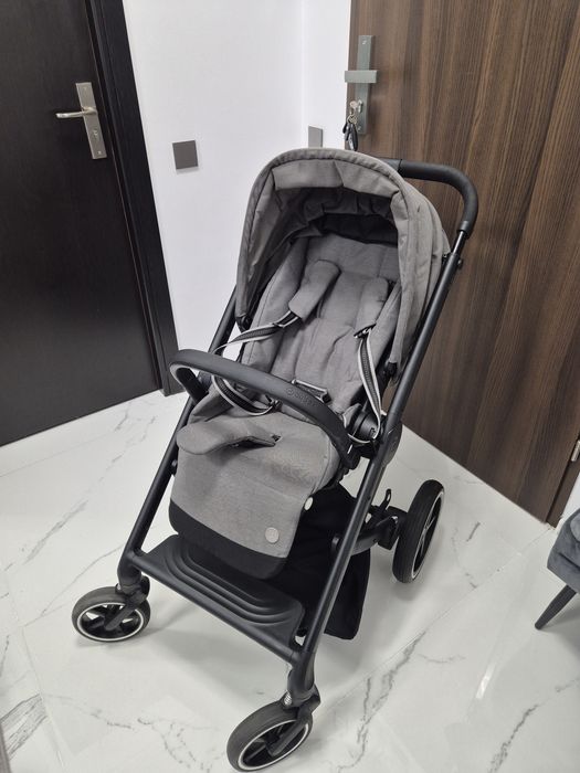 Cybex Balios S Lux Carucior 3 in 1 cu Scoica Aton B2 i-size ADAC