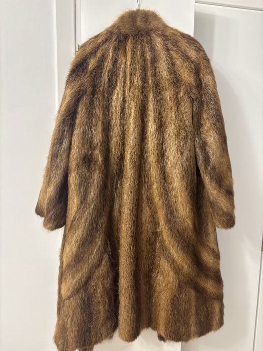 Haina  de lux din blana naturala vizon Viena