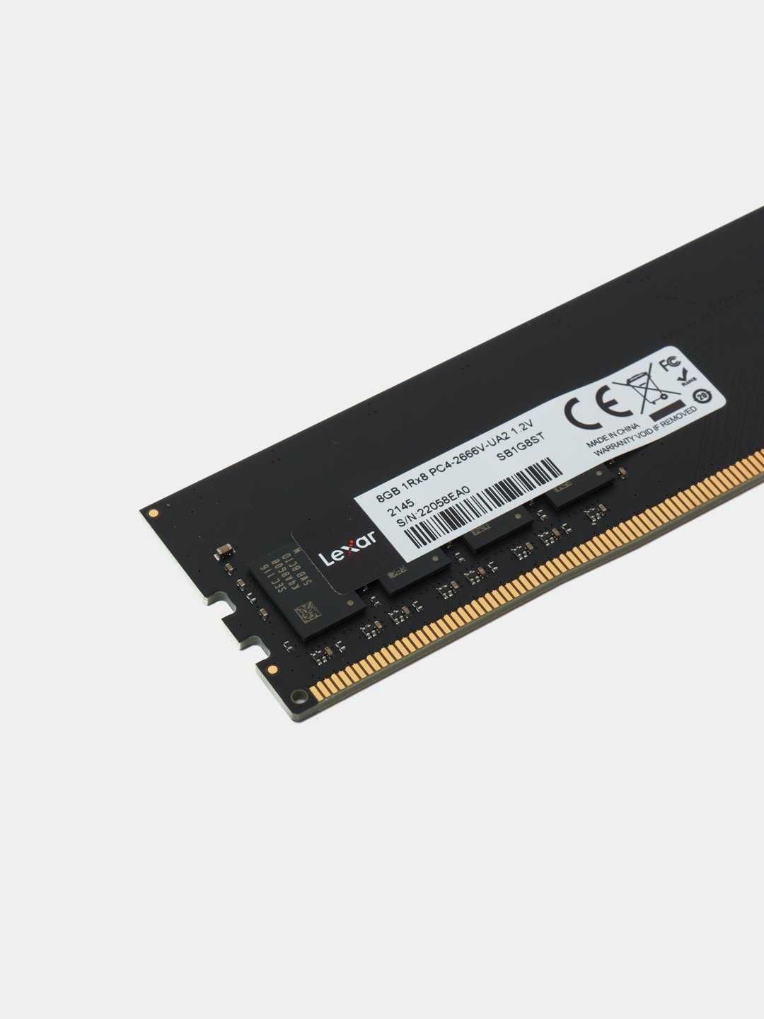 Lexar 8GB DDR4 2666Mhz Для ПК новые в количестве + гарантия