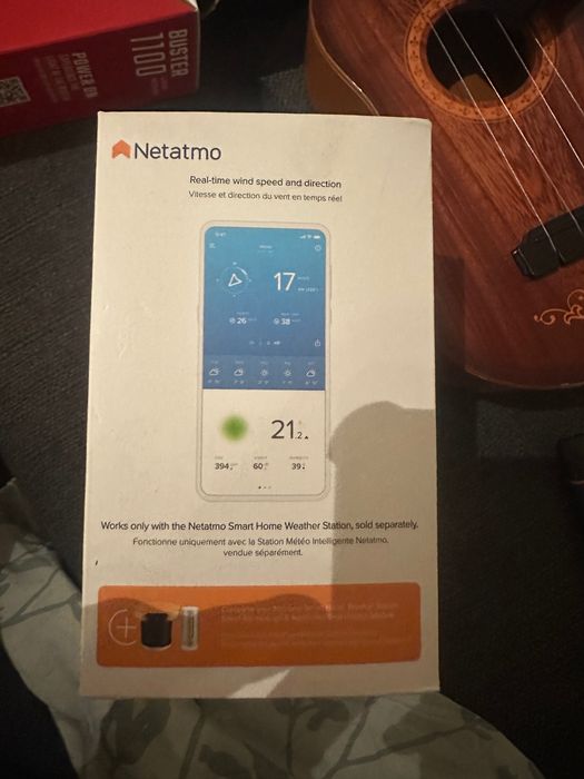 Netatmo smart anemometer