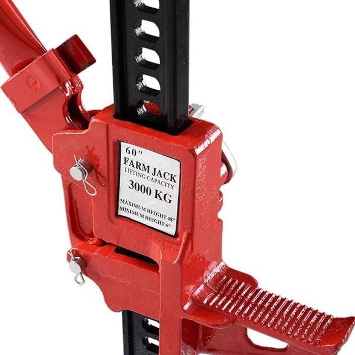 Латерна Automat, Крик off-road, 150см, 3000кг, Червен