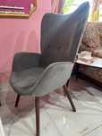 Fotoliu gri confortabil