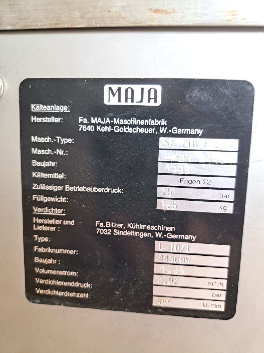 Vănd masină solzi de gheață MAJA
