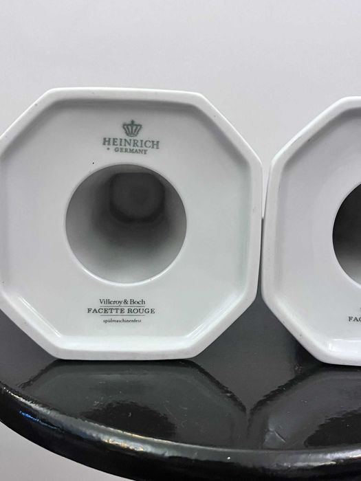 Set 2 sfesnice bibelouri bibelou portelan w germania VILLEROY BOCH