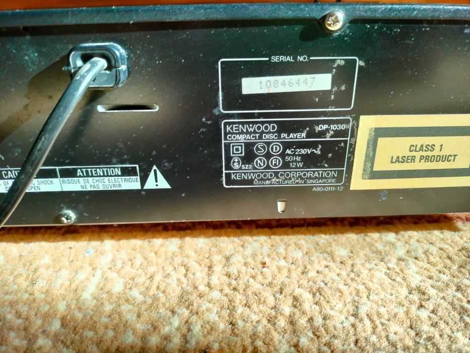 kenwood cd player vintage