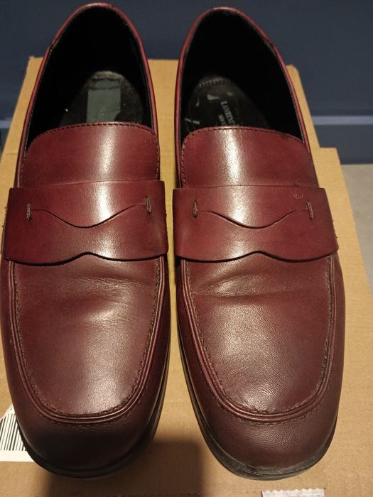 Елегантни мъжки обувки естествена кожа