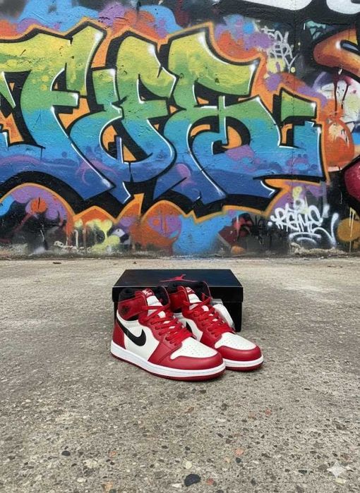 Adidasi Nike Jordan 1 High Chicago Red - Marimi 36-45 - Livrare rapida