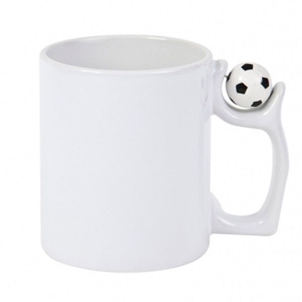 Чаша за кафе с футболна топка