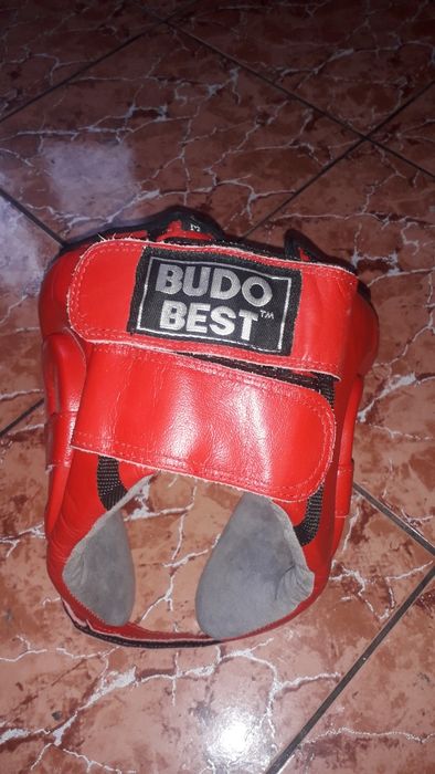 Casca din piele protectie  arte marțiale,k1 etc