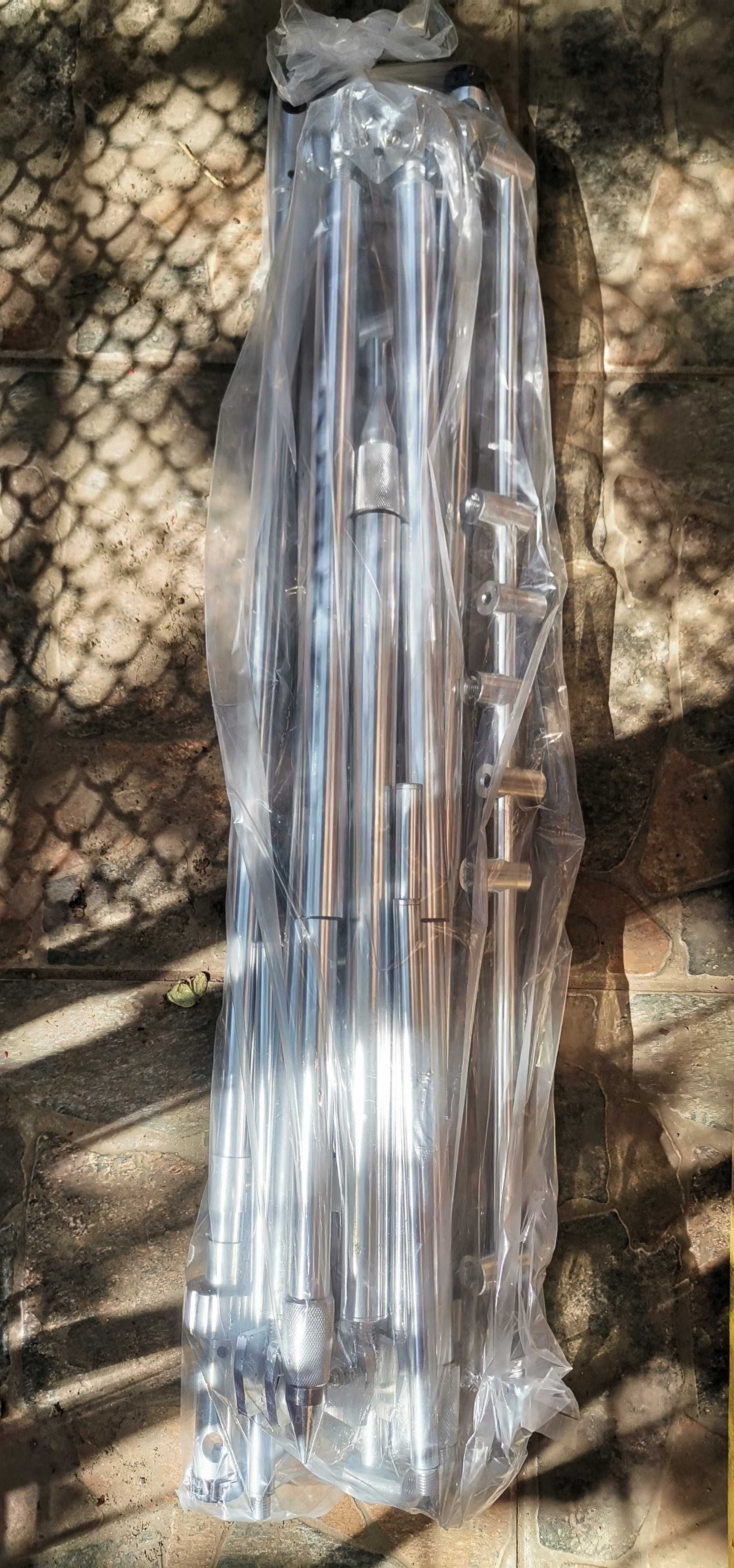 Rod pod 5 posturi din aluminiu, nefolosit