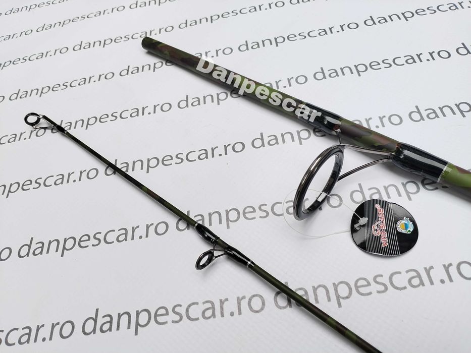 SET 4 Lansetea CRAP 3,90m WINDBLADE CARP MASTER CAMO din 2 buc 3,5lbs