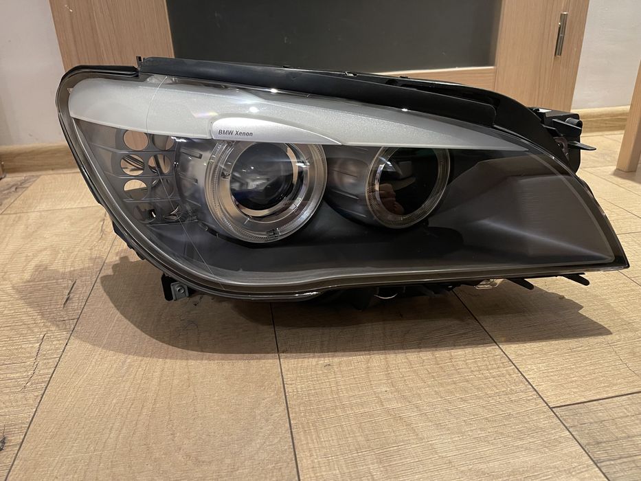 BMW серия 7 F01 F02 F04 Оригинален десен фар Bi xenon НОВ