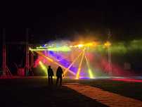 Dj- evenimente nunta botez scena ecran led lumini cabina foto fum greu