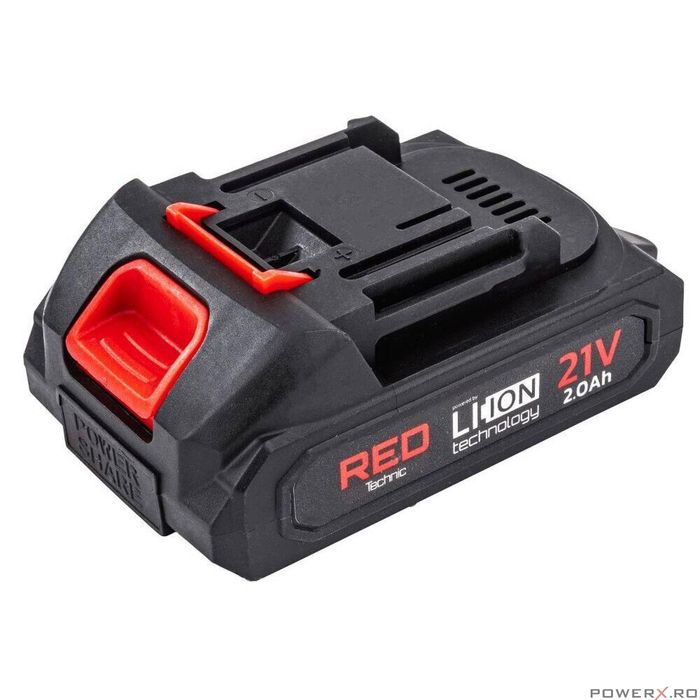 Pistol de spalat cu presiune cu acumulator, 60 bar, Red Technic