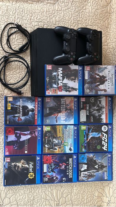 Vand ps4 pro 1 tb+ 11 jocuri