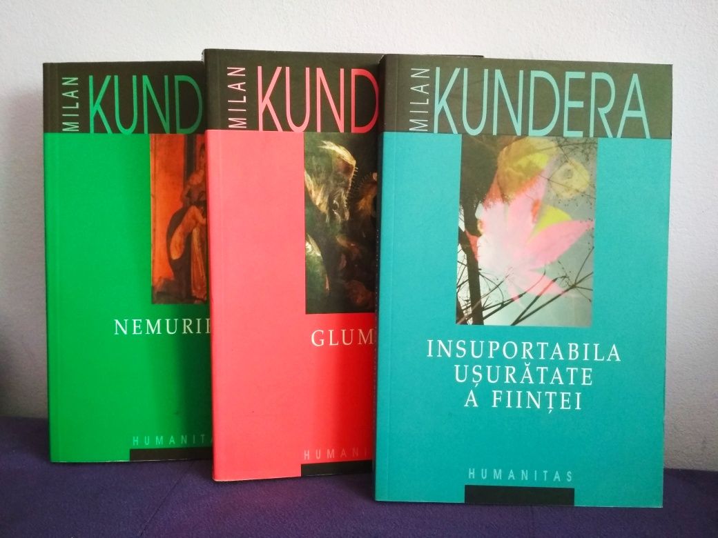 Milan Kundera, 3 volume
