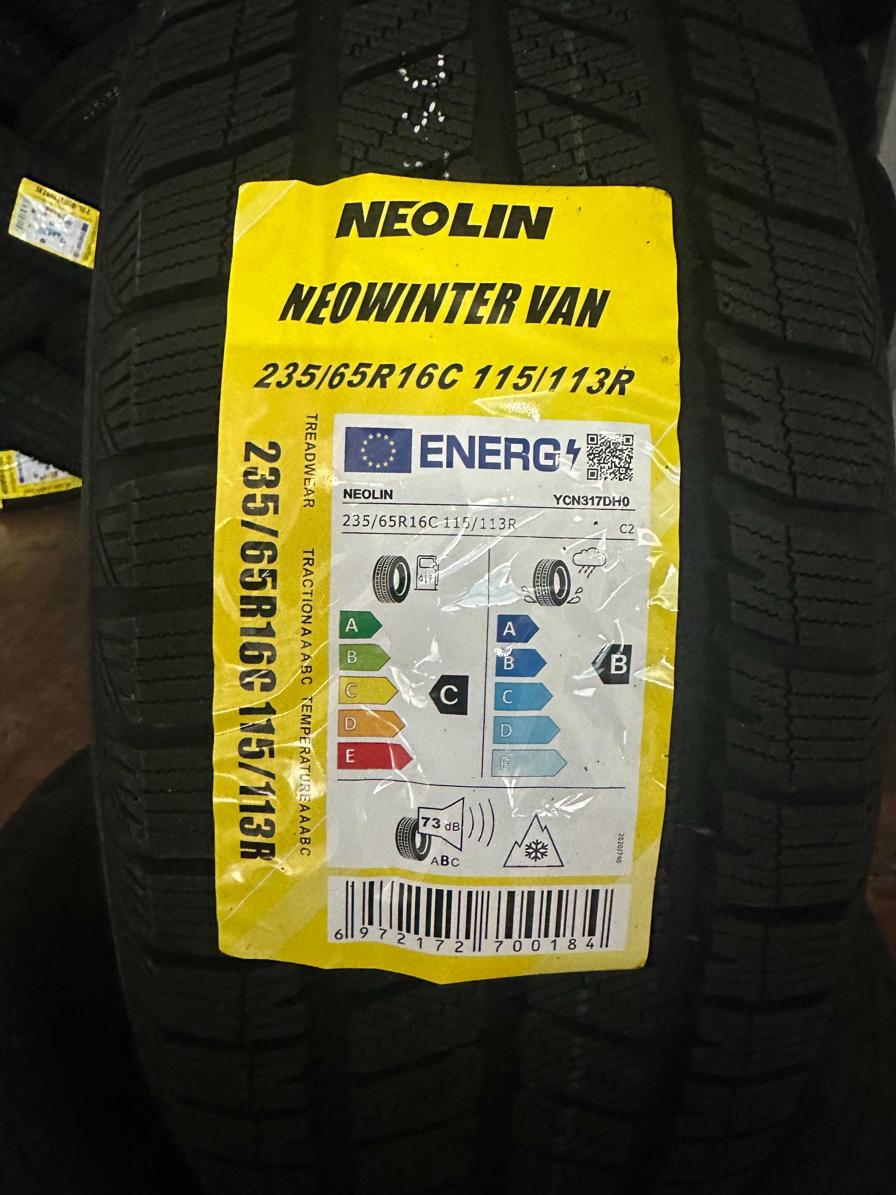 Нови зимни бусови гуми NEOLIN NEOWINTER 235/65R16C 115/113R НОВ DOT