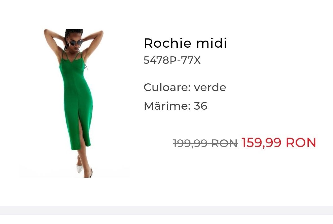 Rochie midi Reserved