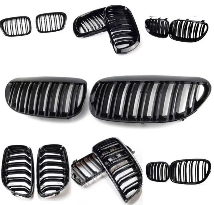 Grile Nari Duble M sport Negru Lucios BMW majoritatea modelelor