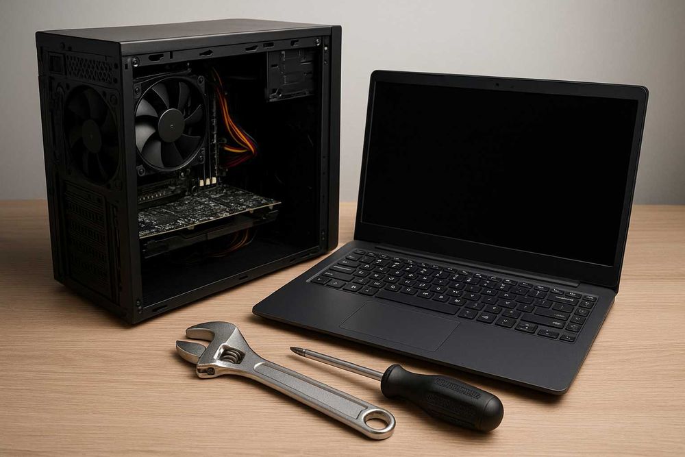 Ремонт и поддръжка на комютърна техника / PC and Laptop Repair