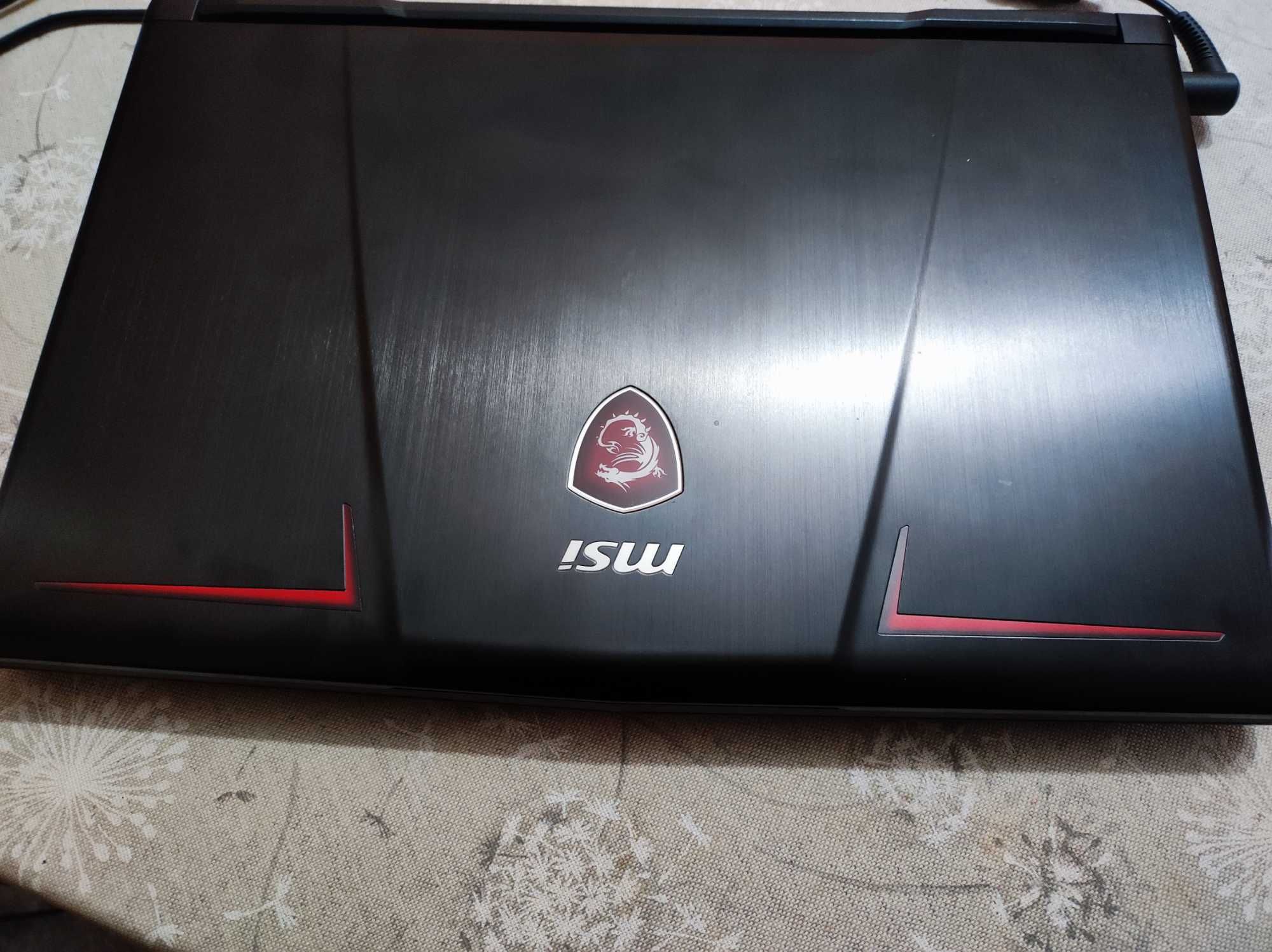Лаптоп 15.6'' MSI GP63 Leopard 8RE i7 24GB RAM 500GB SSD NVidia