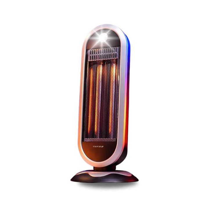 Инфрачервен нагревател Zenet 515, отопляем радиатор 2 режима, черен