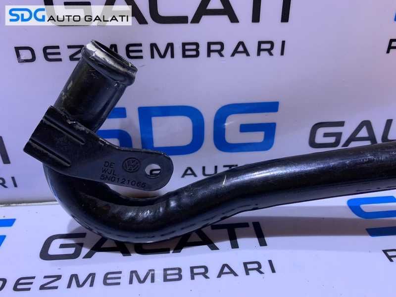Conducta Teava Apa Lichid Racire Motor Seat Altea 1.6 TDI CAYB CAYC 2007 - 2015 Cod 5N0121065 [M5560]