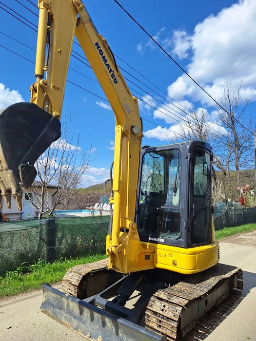 Excavator Komatsu PC 55 / 5.5 Tone /Recent adus / 3 cupe Variante SUV