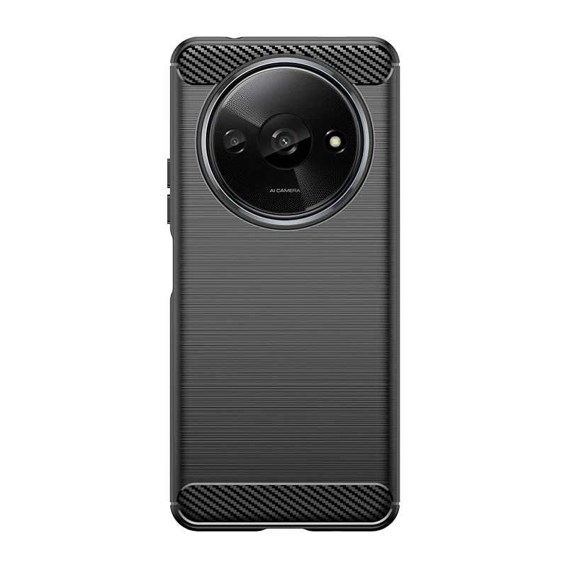 Xiaomi Redmi A3 / A2 / A1 - Удароустойчив Кейс Гръб CARBON