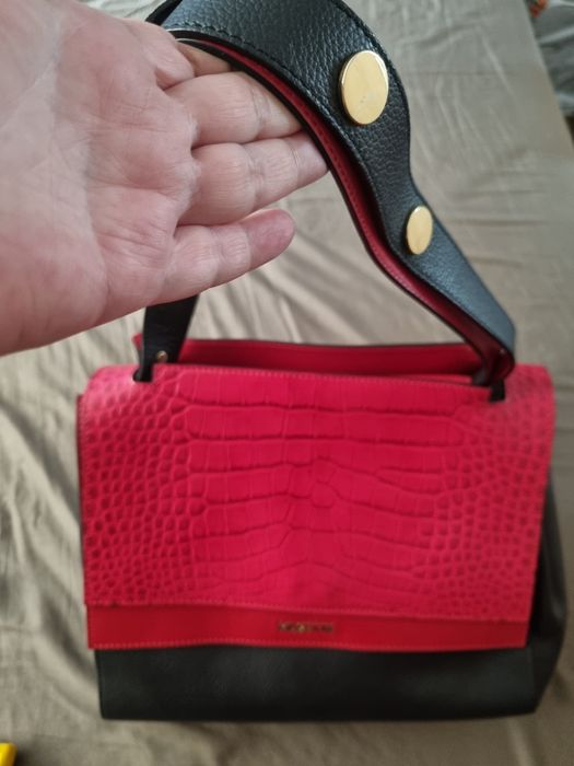 Geanta piele Musette