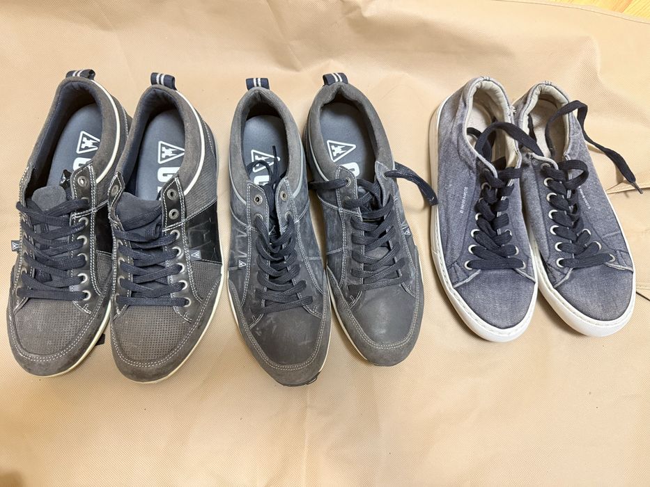 3 пары обуви европейской