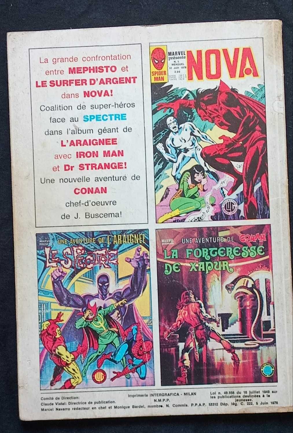 Френско комикс списание Marvel -Strange брой #102 #127 #130