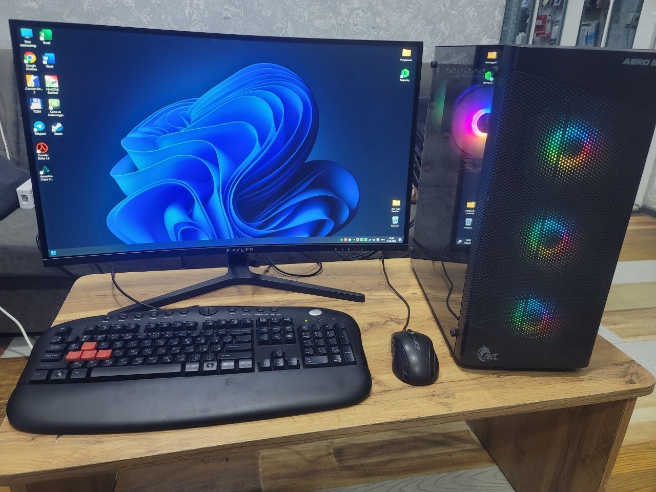 DOTA 2 , CS2  , GTA 5 va Pubg uchun ideal kompyuter Core i 3 12-Gen