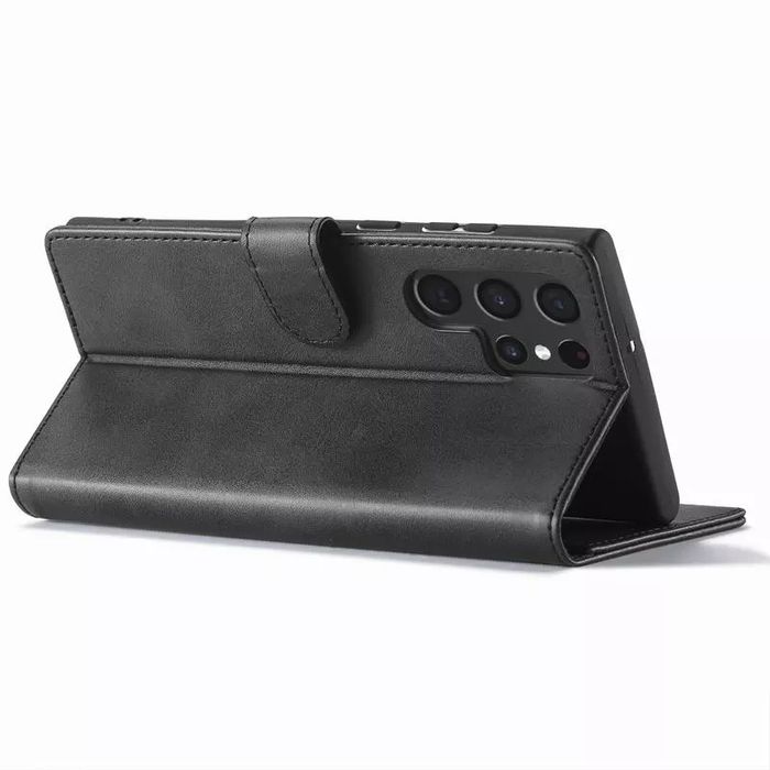 Кожен Калъф Тип Тефтер за Samsung Galaxy S25 S24 S23 Ultra S22 S21 360