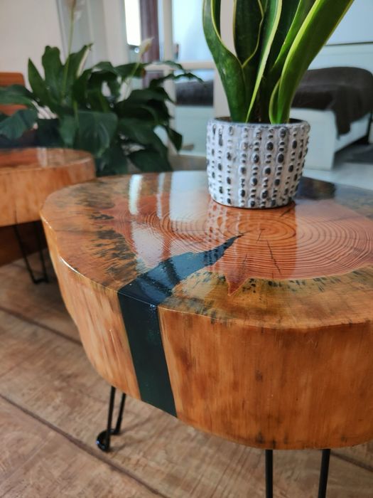 Masuta de cafea lucrata manual!