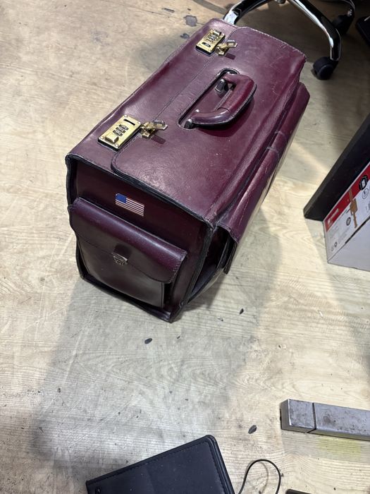 Geanta Aviator din piele