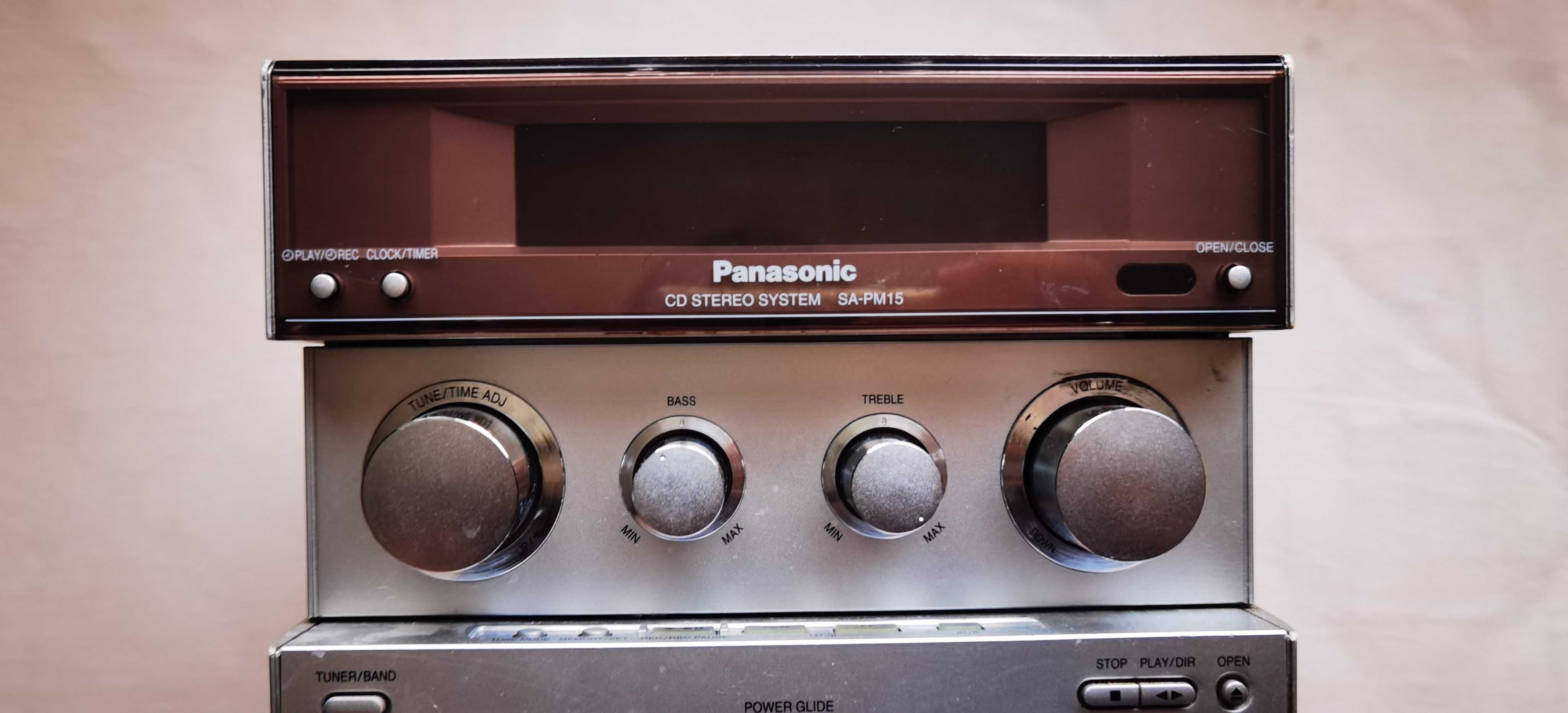 Продавам уредба  panasonic sa-pm15  с тон колона направена поръчково