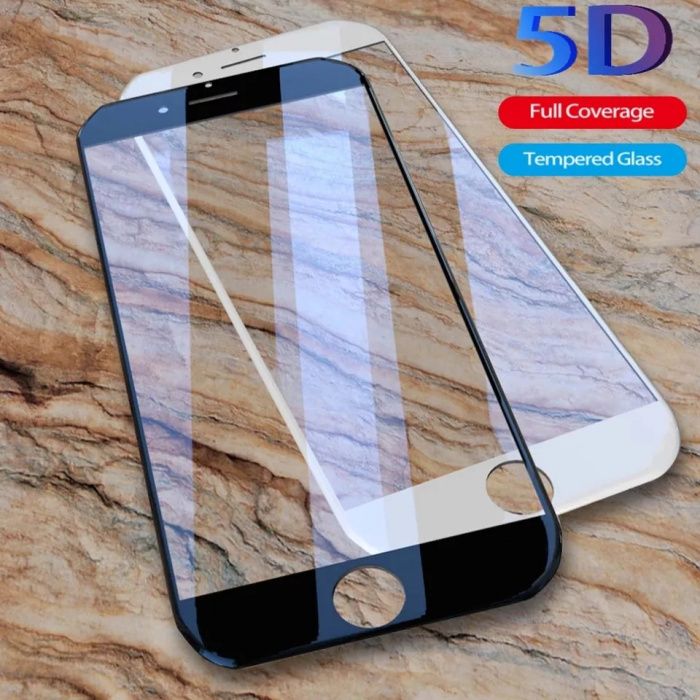 Folie sticla securizata compatibil Iphone 7 Plus / Iphone 8 Plus