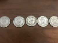 Монеты номиналом 20 тенге