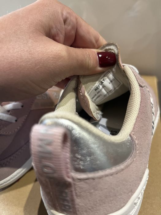 Детски кожени кецове Replay номер 32