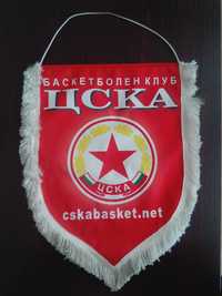 Голям флаг на ЦСКА баскетбол